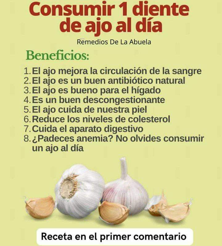 Beneficios del ajo